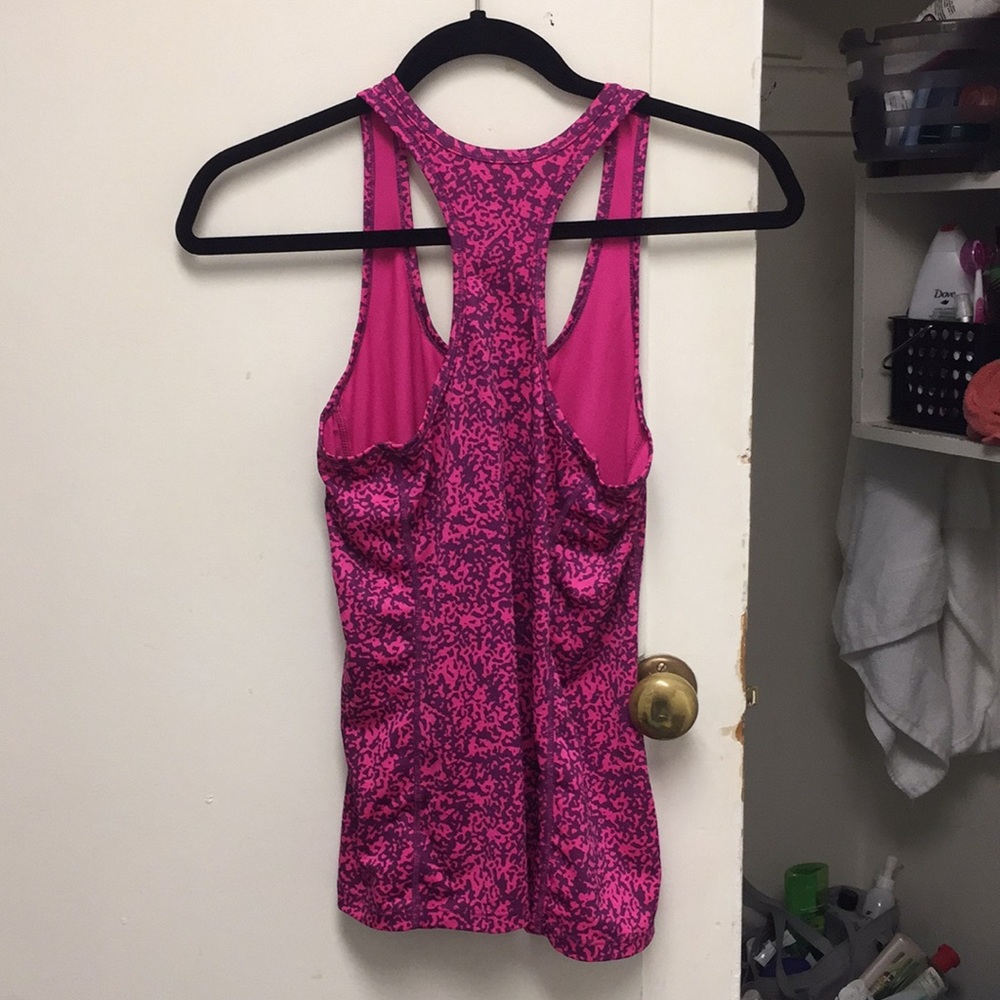 Fun Printed Workout Tank - Picture 2 of 2
